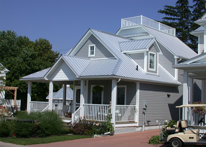 vinyl railing, Crystal Beach tennis& yacht club ,with widows walk.